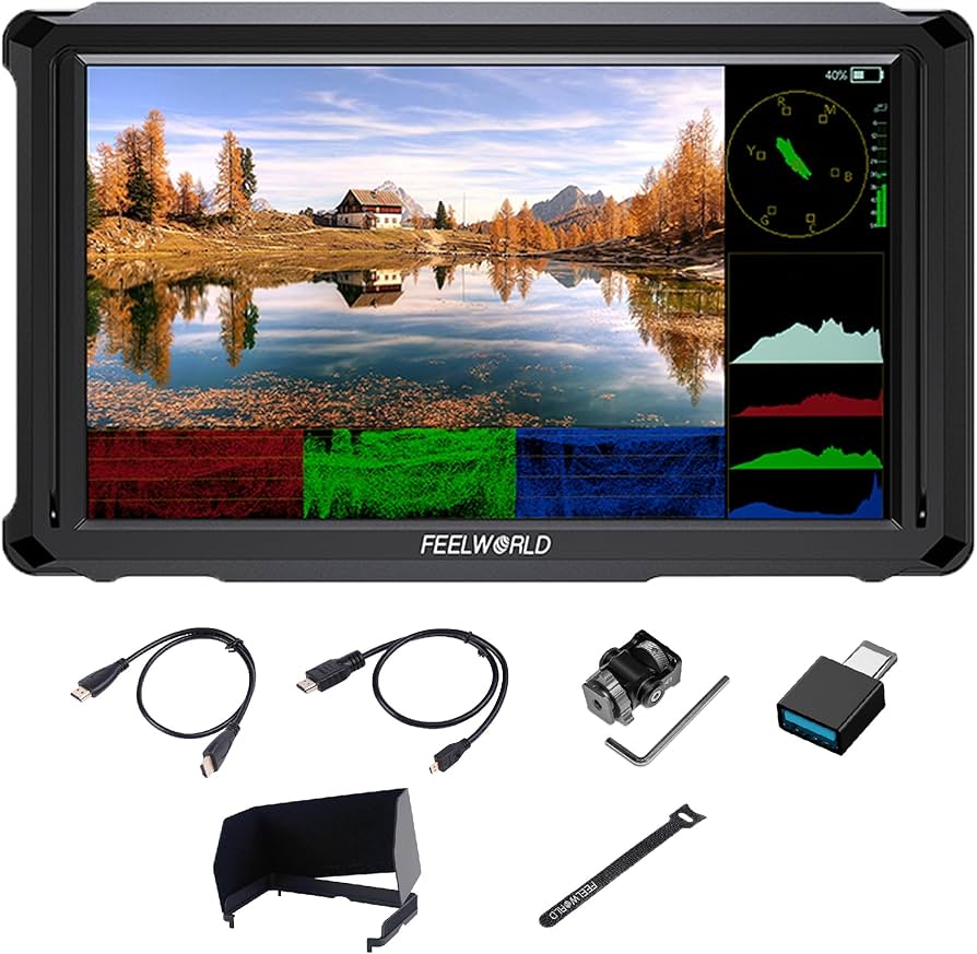 Amazon.com : Feelworld FW568 PRO 6 Inch DSLR Mirrorless Camera