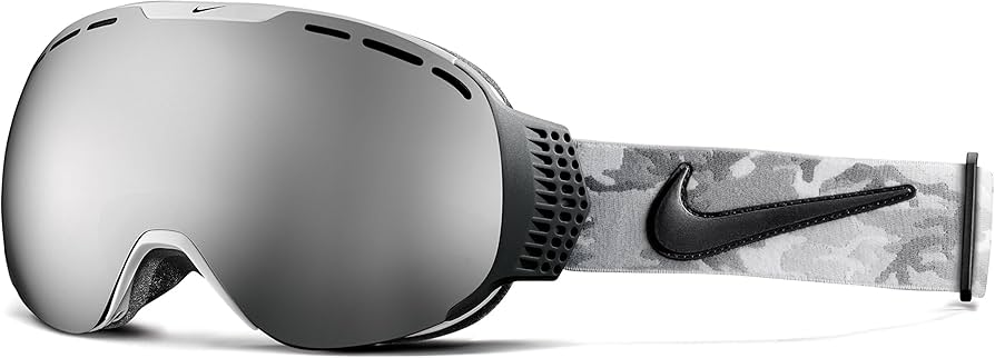Nike Command Ski Goggles, Mirror Ion, White Black : Amazon.sg