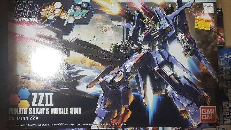 Amazon.co.jp: ZZ ダブルゼッツー HGBF ビルドファイターズ MSZ008X2