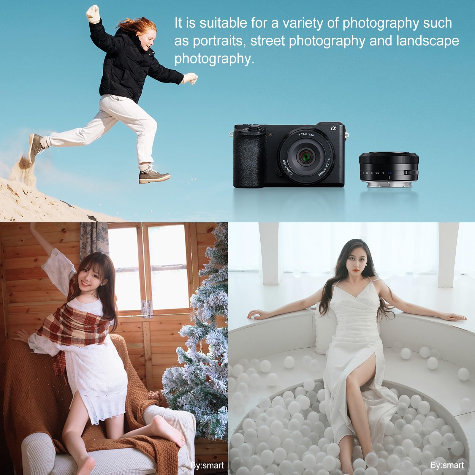 Amazon.co.jp: TTArtisan 27mm F2.8 Zマウント APS-C オートフォーカス