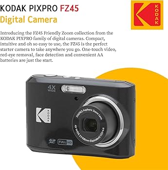 Amazon | Kodak (コダック) PIXPRO FZ45 デジタルカメラ 32GB メモリー