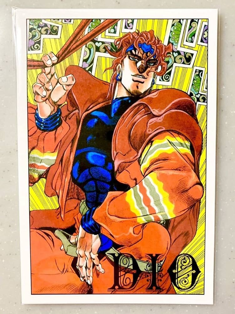 ジョジョ展 高級複製原画 ジョジョの奇妙な冒険 DIO 美品 ジョジョ展