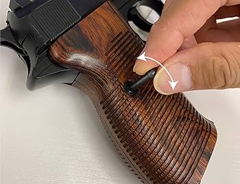 Amazon | ウッドグリップ マルゼン製 ワルサーP38 (ブラウン) | モデル