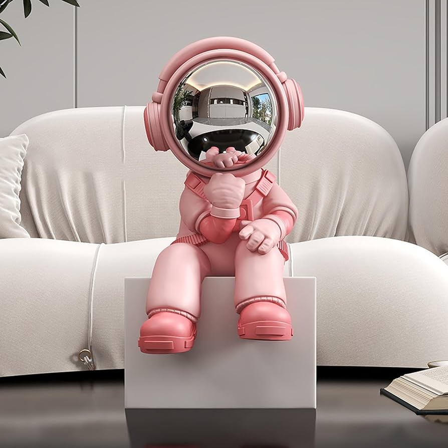 Amazon.co.jp: JAnjiaLxY 置き物 宇宙飛行士 F かわいい おしゃれ