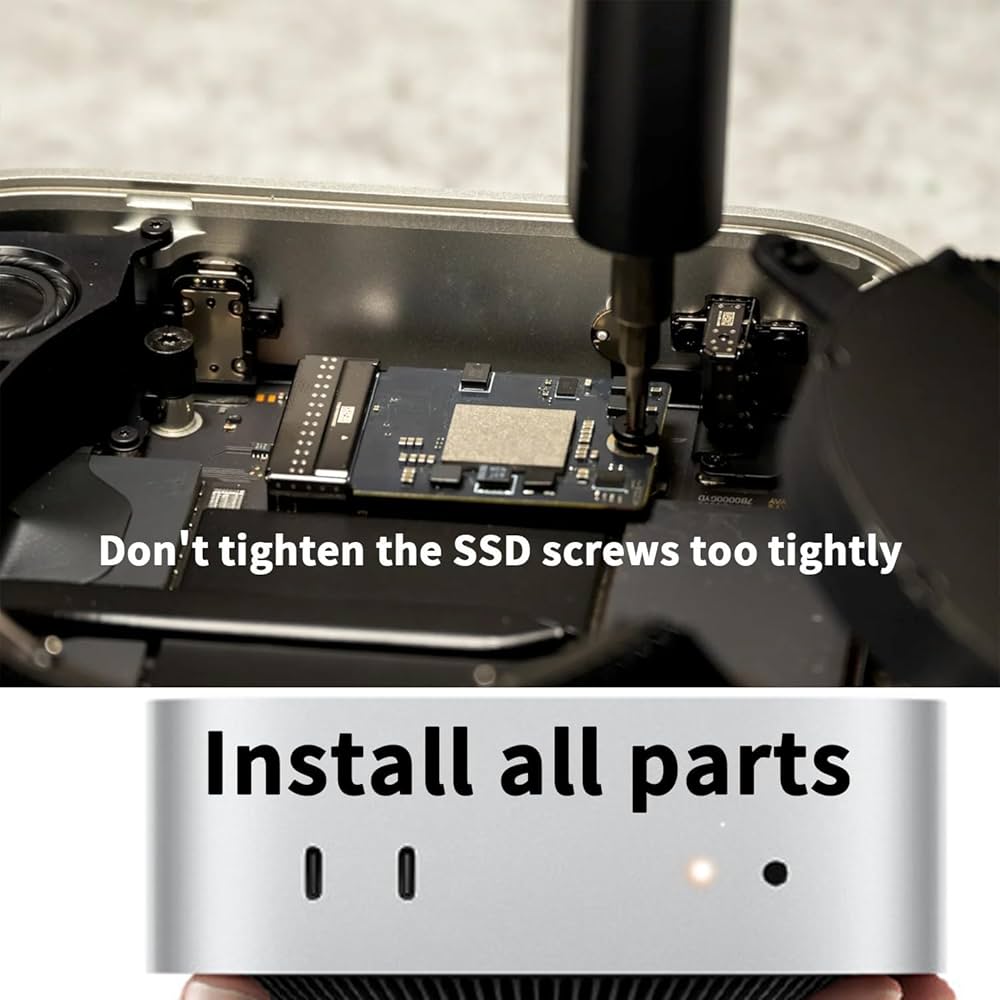 Amazon | NURUBRM 2025 M4 Mac mini 1TB SSD 交換用アップグレード