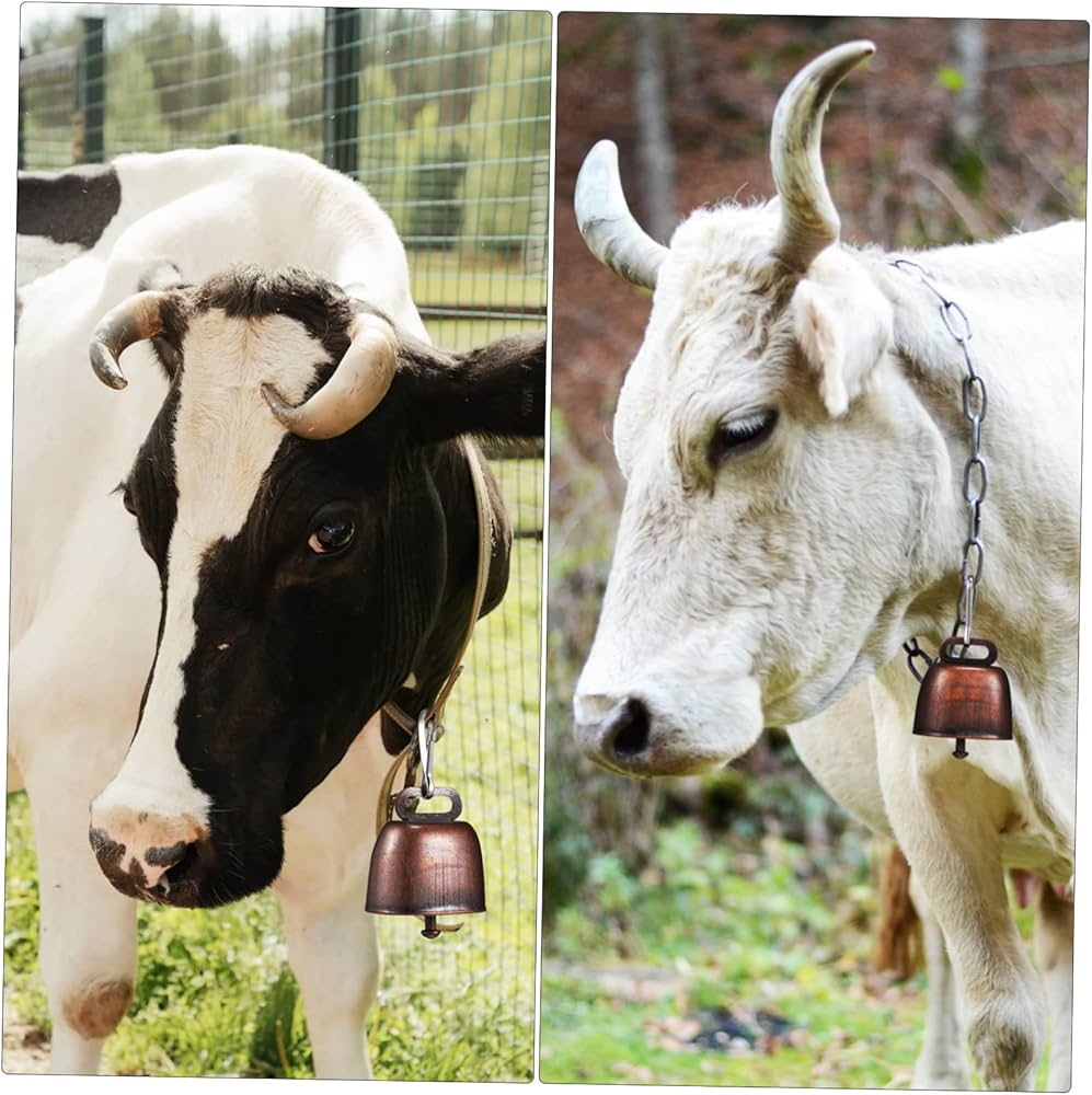 Amazon.co.jp: PAMINGONO 牛 馬 羊用放牧カウベル 12個セット 電気