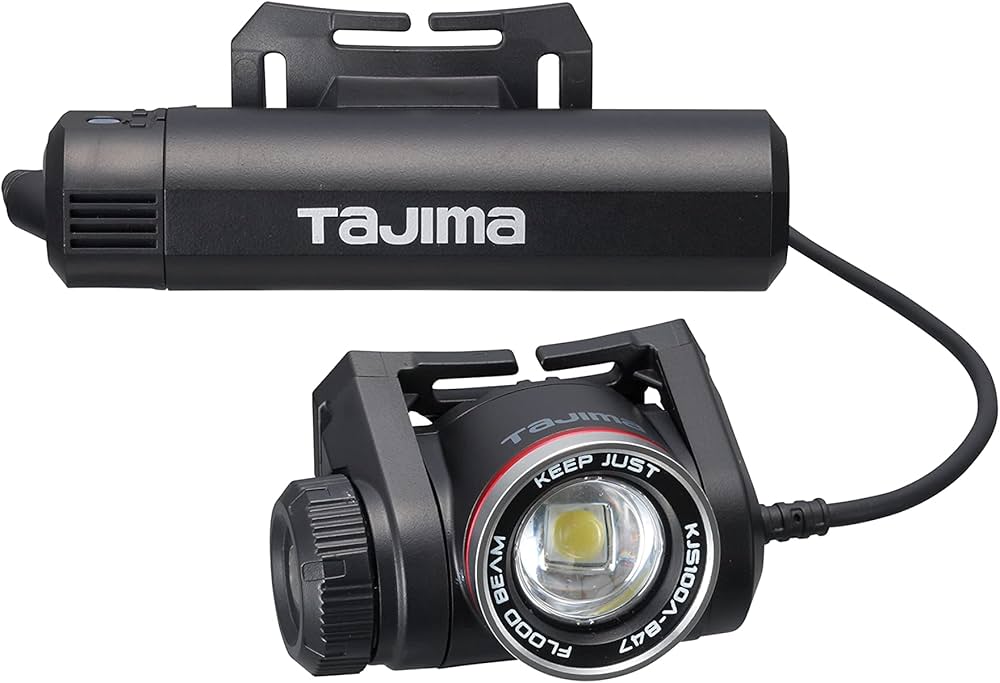 Amazon.co.jp: タジマ(Tajima) LED ヘッドライト キープジャスト 電池