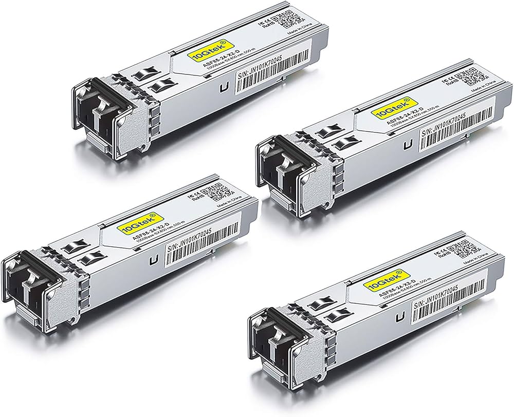 Amazon.com: Gigabit Multimode SFP 1000Base-SX LC Fiber Module