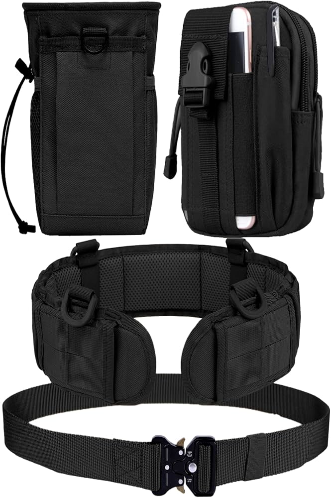 Amazon.co.jp: Roof Ren 【7点セット】 サバゲー ベルト タクティカル