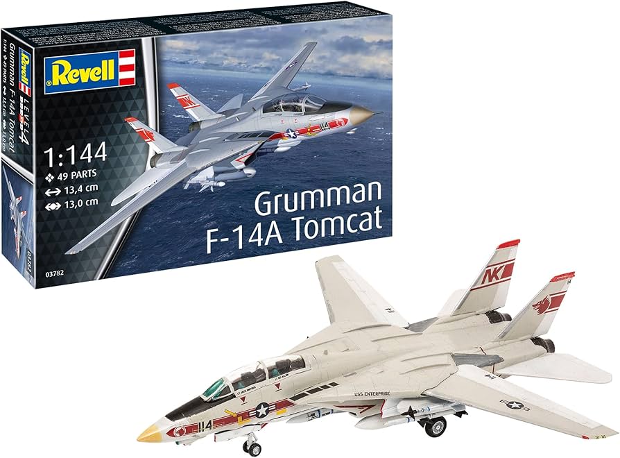 Amazon | ドイツレベル 1/144 アメリカ グラマン F-14A トムキャット
