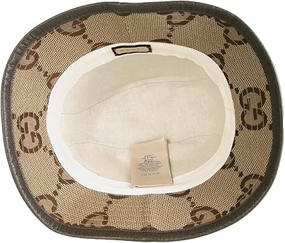 Amazon | [グッチ] ハット メンズ ジャンボ GG キャンバス バケット