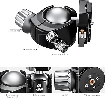Amazon.com : Leofoto LS-284CEXX Travel Tripod w/Built-in Leveling