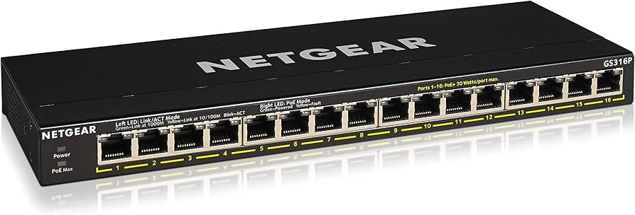 Amazon | 【正規品】 ネットギア NETGEAR スイッチングハブ 16ポート