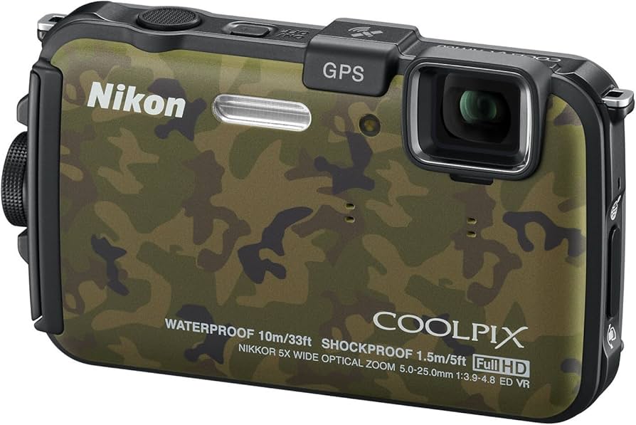 Amazon.com : Nikon COOLPIX AW100 16 MP CMOS Waterproof Digital