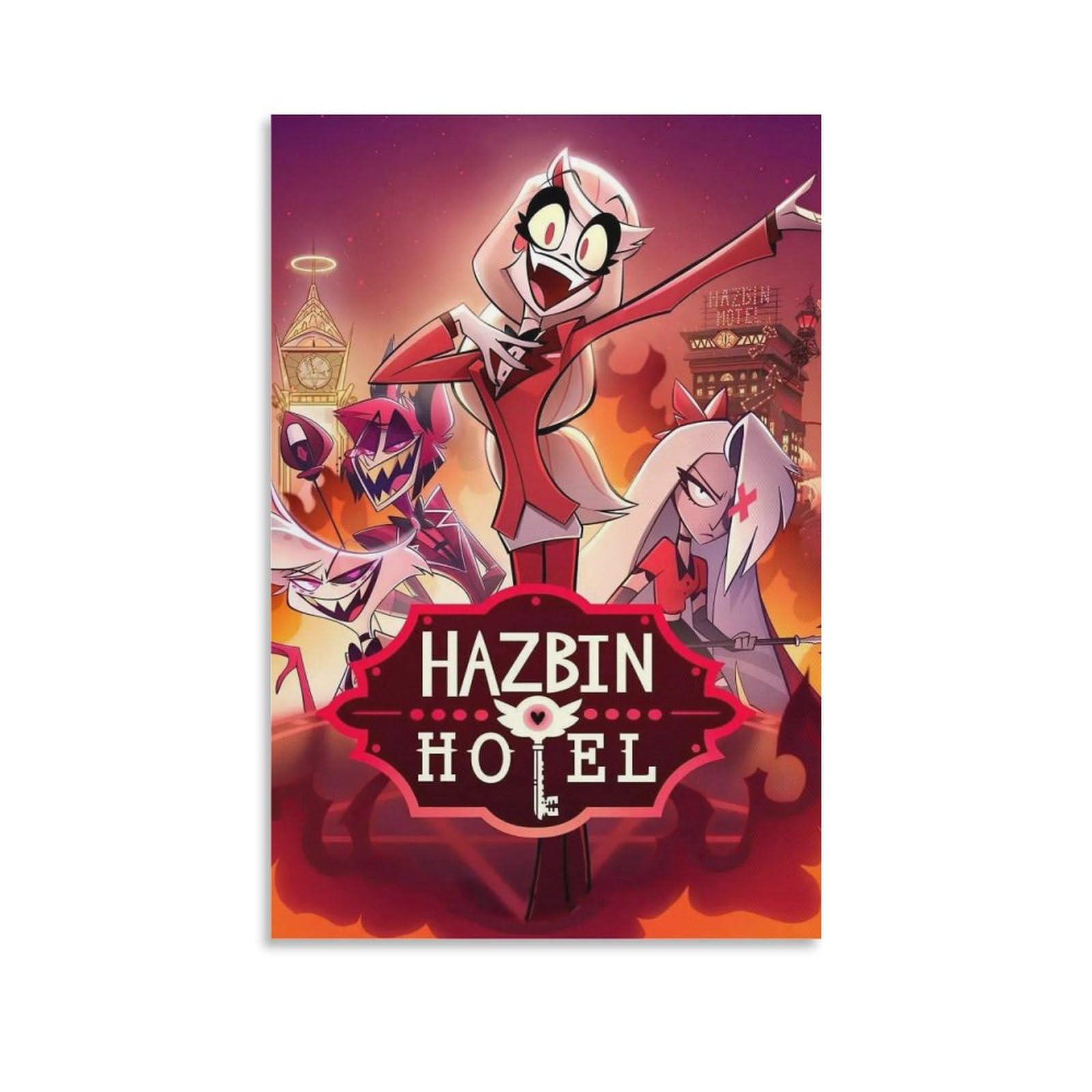 Amazon.co.jp: Helluva Boss (ハズビンホテル) アニメポスター テレビ