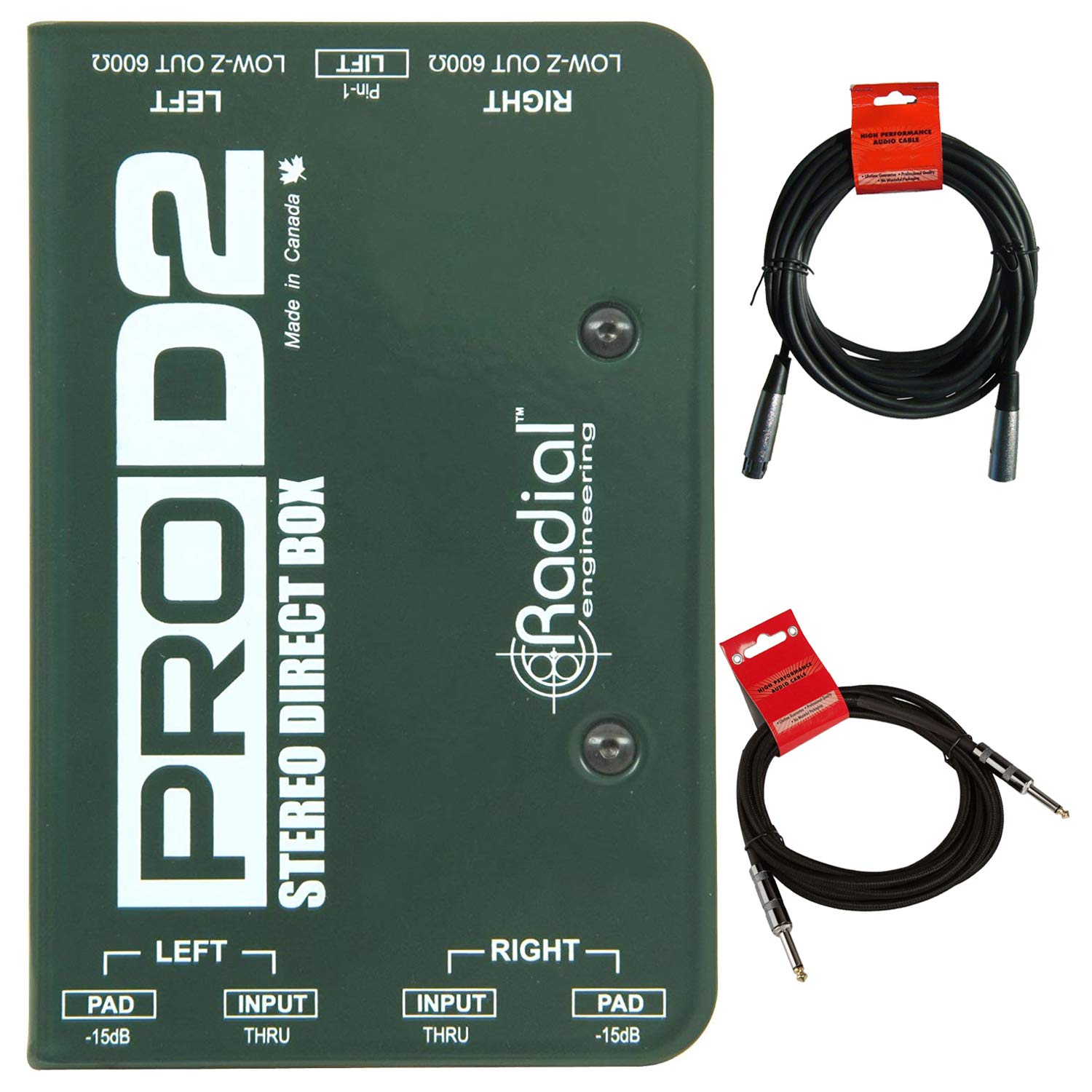 Amazon.com: Radial ProD2 Passive 2 Channel Instrument Direct Box
