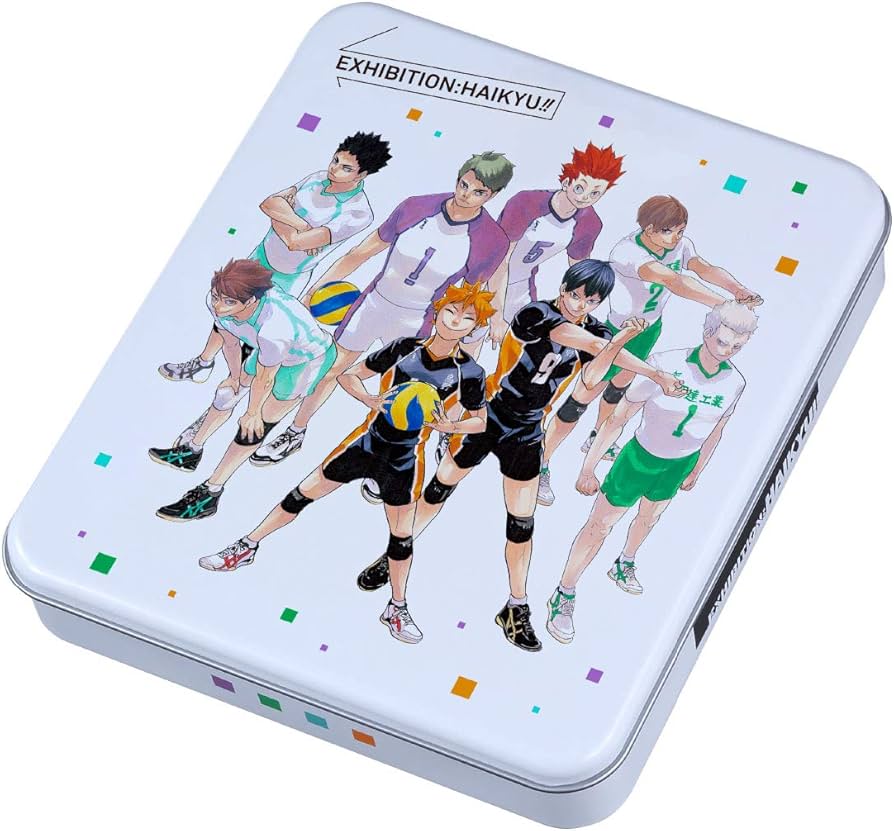 Amazon.co.jp: ハイキュー!!展 連載完結記念 原画展 グッズ 缶入り