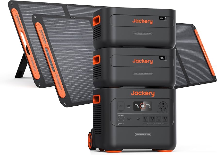 Amazon.com : Jackery Explorer 2000 Plus Kit(6kWh), 400W Solar