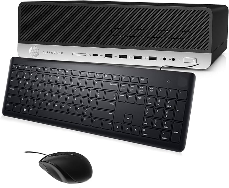 HP EliteDesk 800 G4 SFF Desktop PC, Intel Core i7-8700 3.20GHz