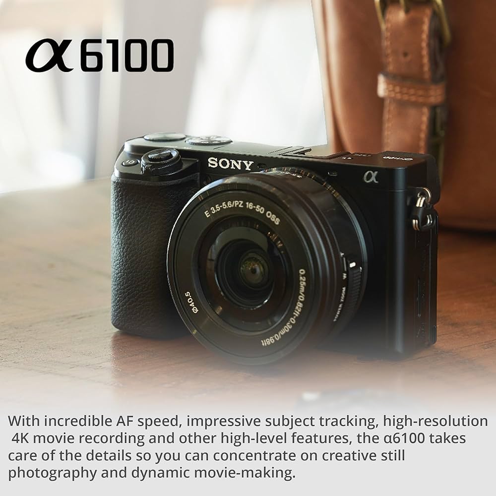 Amazon | Sonyソニー ミラーレスカメラ α6100 APS-C 16-50mm 55-210mm