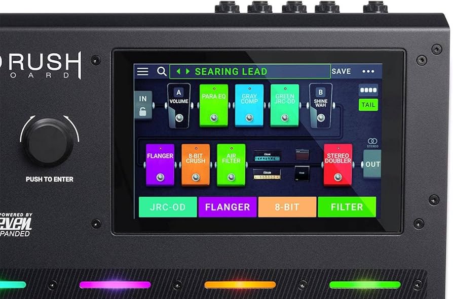 Amazon | HeadRush GigBoard ギターFXとアンプモデリングプロセッサー