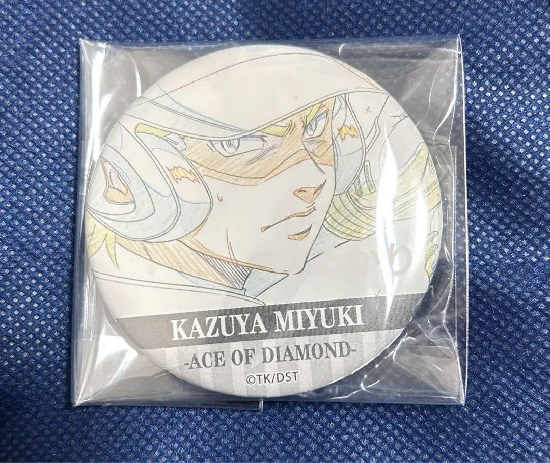 ダイヤのA 原画展 御幸一也 缶バッジ ダイヤのA きゃらぐま 缶バッジ