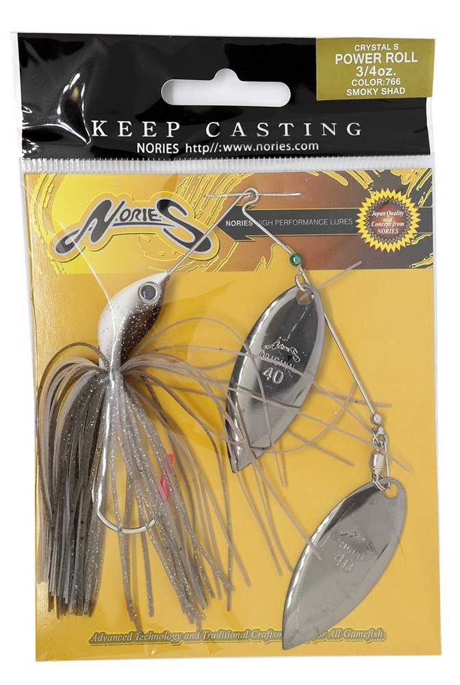 Amazon | ノリーズ(Nories) スピナーベイト クリスタルSパワーロール 3