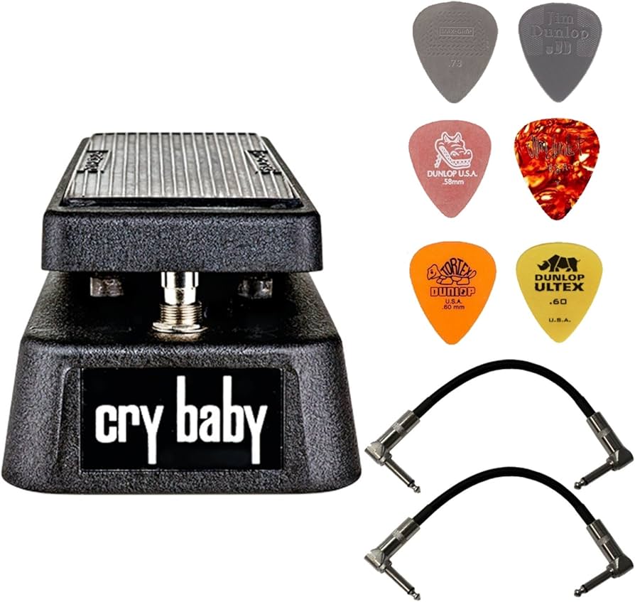 Amazon.com: Dunlop Crybaby GCB-95 Classic Wah Pedal Bundle with 2
