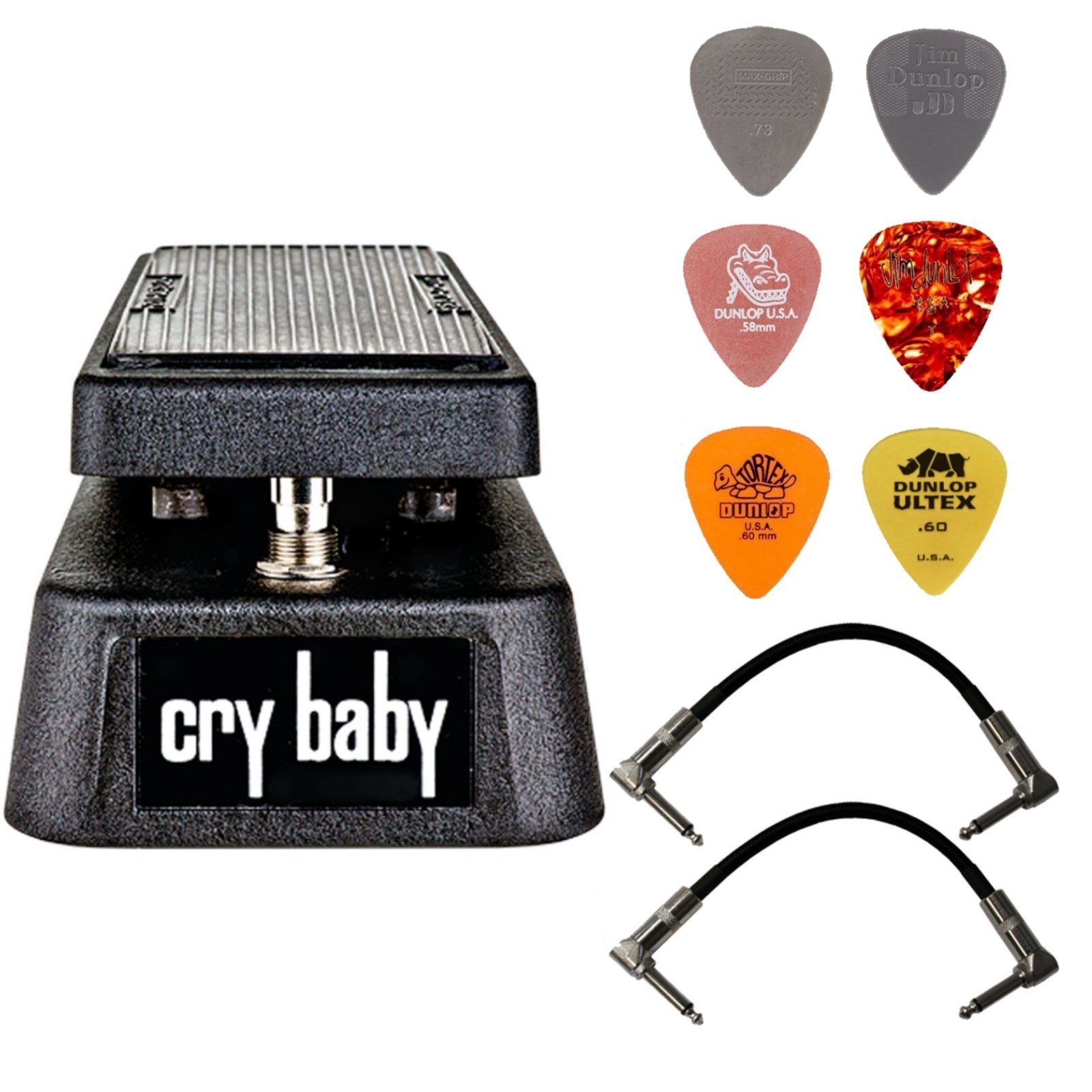 Amazon.com: Dunlop Crybaby GCB-95 Classic Wah Pedal Bundle with 2