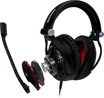 Amazon.co.jp: ゼンハイザー ゲーミングヘッドセット 有線 ノイズ