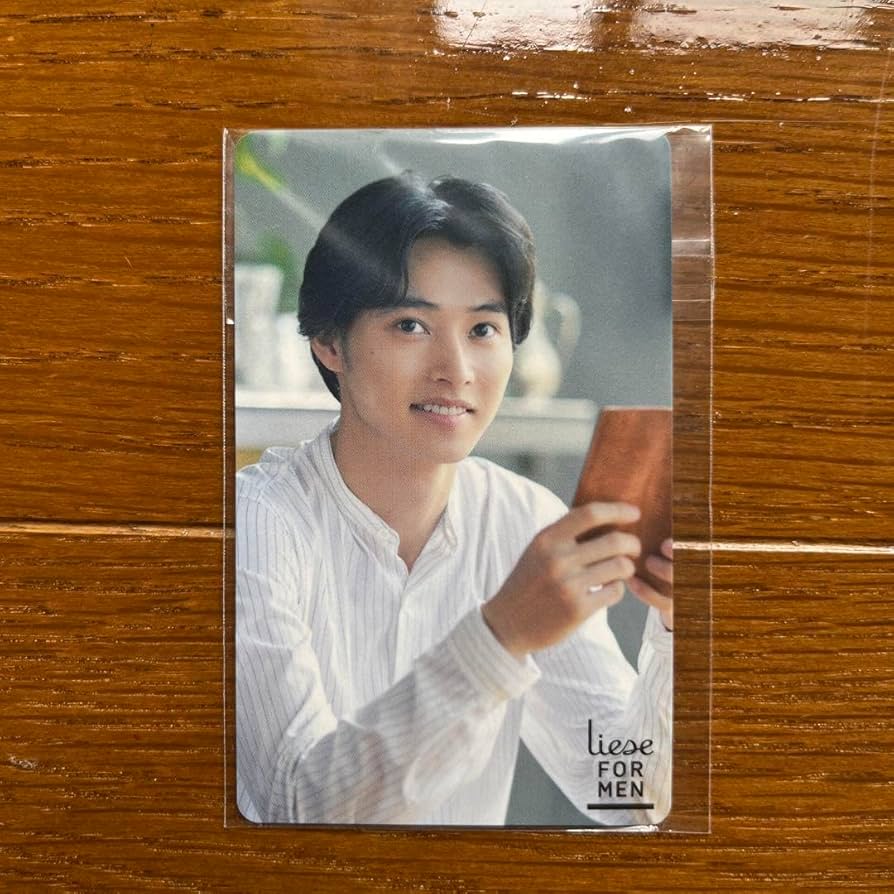 山崎賢人 Liese リーゼ フォーメン カード 3枚セット 山崎賢人 Liese