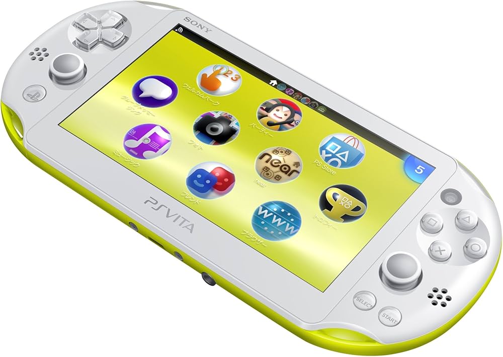 Amazon | 【整備済み品】 PlayStation Vita Wi-Fiモデル ライム