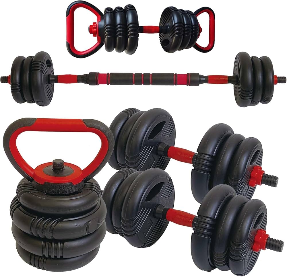 Amazon | 【ケトルベルにもなる】 TOP FILM ダンベル 可変式ダンベル 2