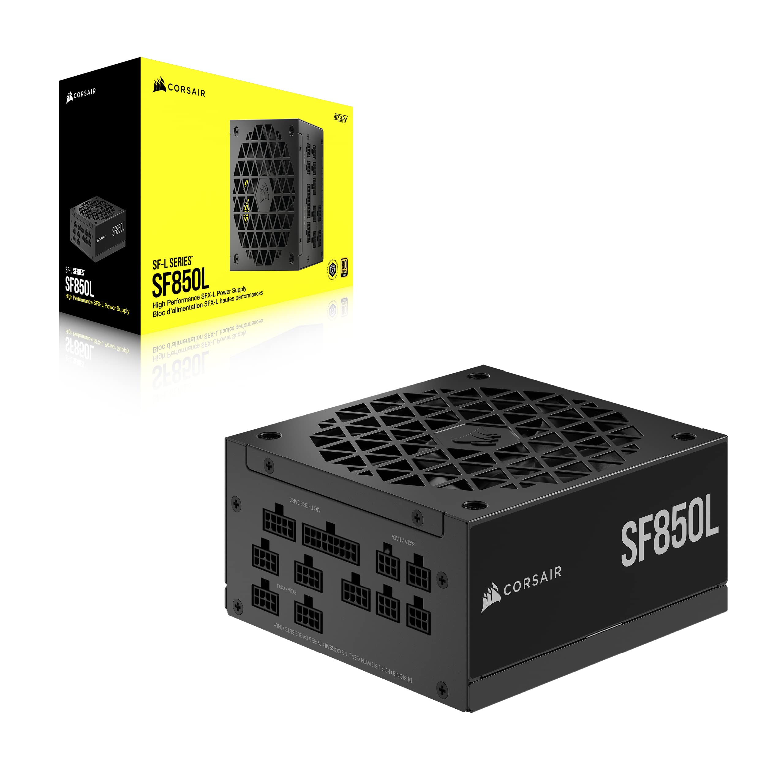 Amazon | CORSAIR SF850L 80 PLUS Gold認証 フルモジュール式電源
