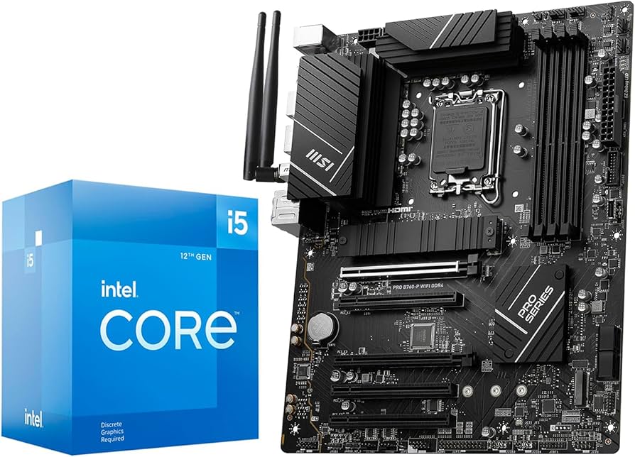Amazon.com: INLAND CPU 主機板Intel Core i5-12400F 第12 代6 核心LGA