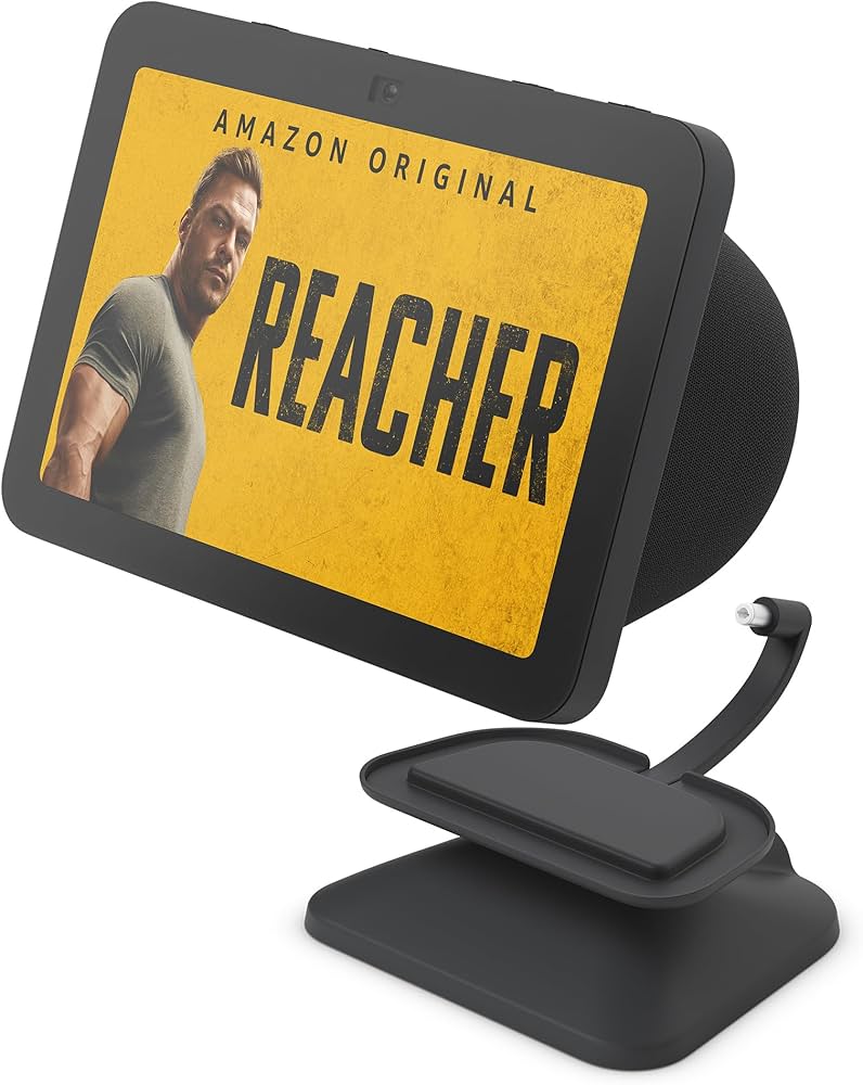 Amazon Echo Show 8 with adjustable stand, Charcoal, with Alexa+