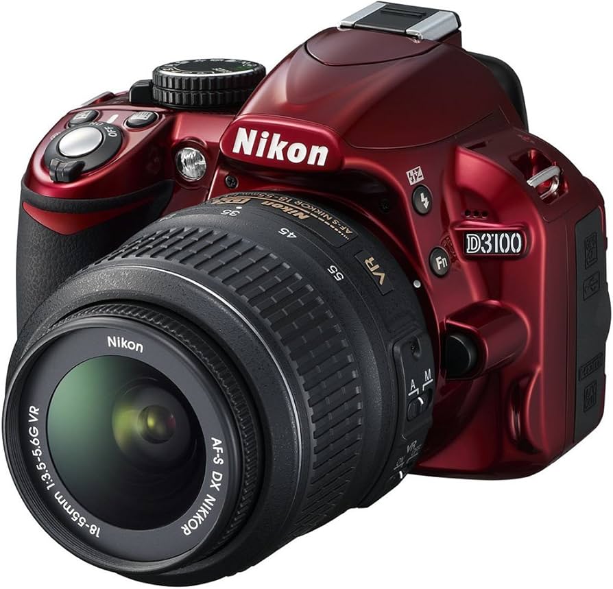 Amazon.com : Nikon D3100 Digital SLR Camera with 18-55mm f/3.5-5.6