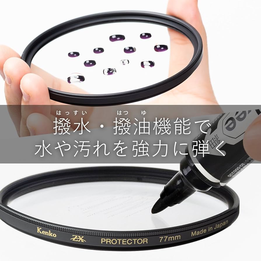 Amazon | Kenko レンズフィルター ZX プロテクター 62mm レンズ保護用