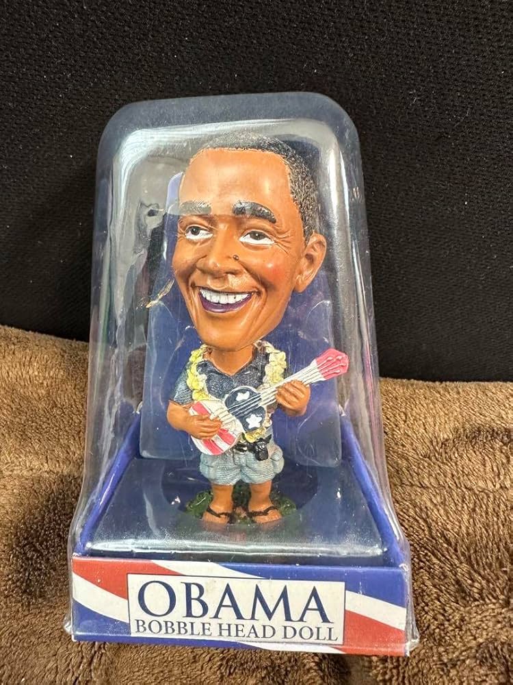 Amazon.co.jp: アメリカ雑貨??オバマ大統領 首振り人形 ハワイ土産