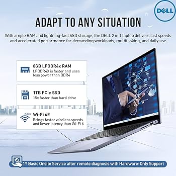 Amazon.com: Dell Inspiron 14 2 in 1 Touchscreen Laptop, 14 Inch