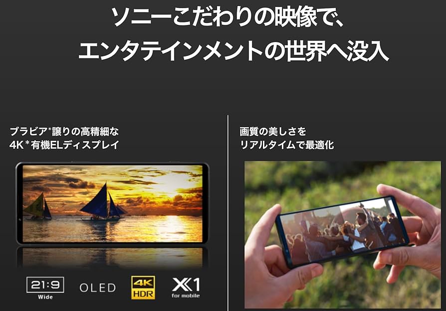 Amazon | 【整備済み品】SONY Xperia 1 V OS種類：Android 13 販売時期