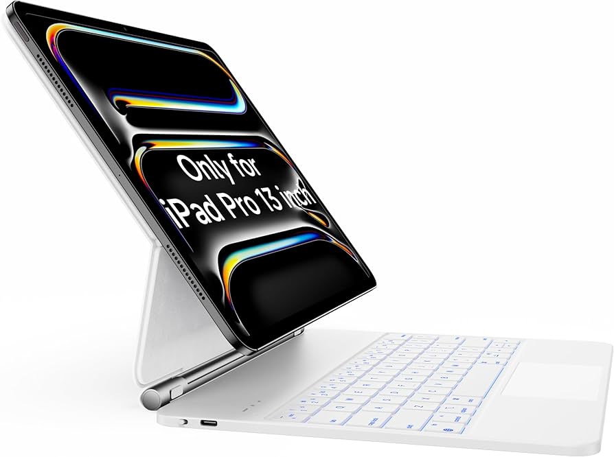 Amazon.com: HOU for iPad Pro 13 inch Case 2025 with Keyboard (M5