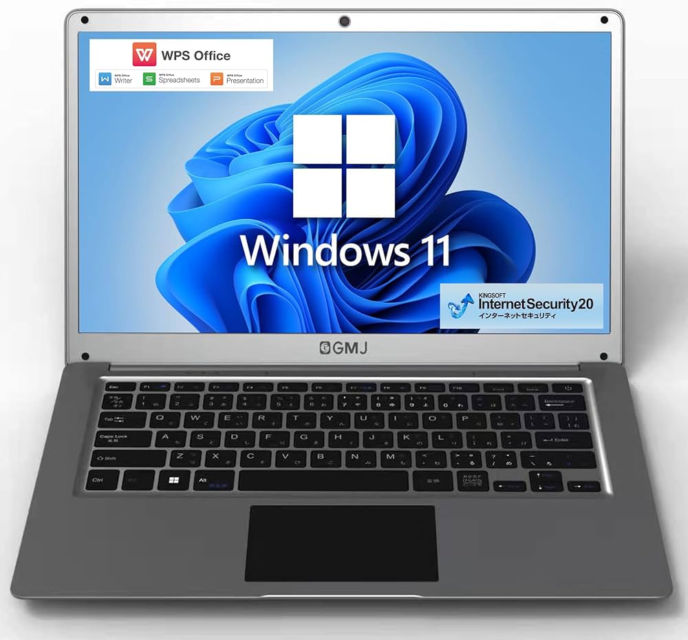 Amazon.co.jp: GM-JAPAN ノートパソコン Windows 11 Office搭載 超軽量