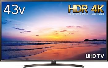 Amazon.co.jp: LG 43V型 4K 液晶テレビ 直下型LED IPSパネル 2倍速相当