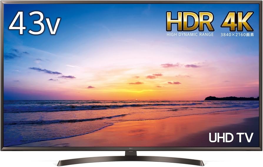 Amazon.co.jp: LG 43V型 4K 液晶テレビ 直下型LED IPSパネル 2倍速相当