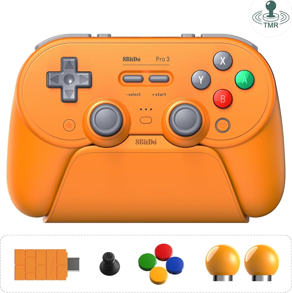 Amazon.com: 8BitDo Pro 3 Bluetooth Controller for Switch/Switch 2