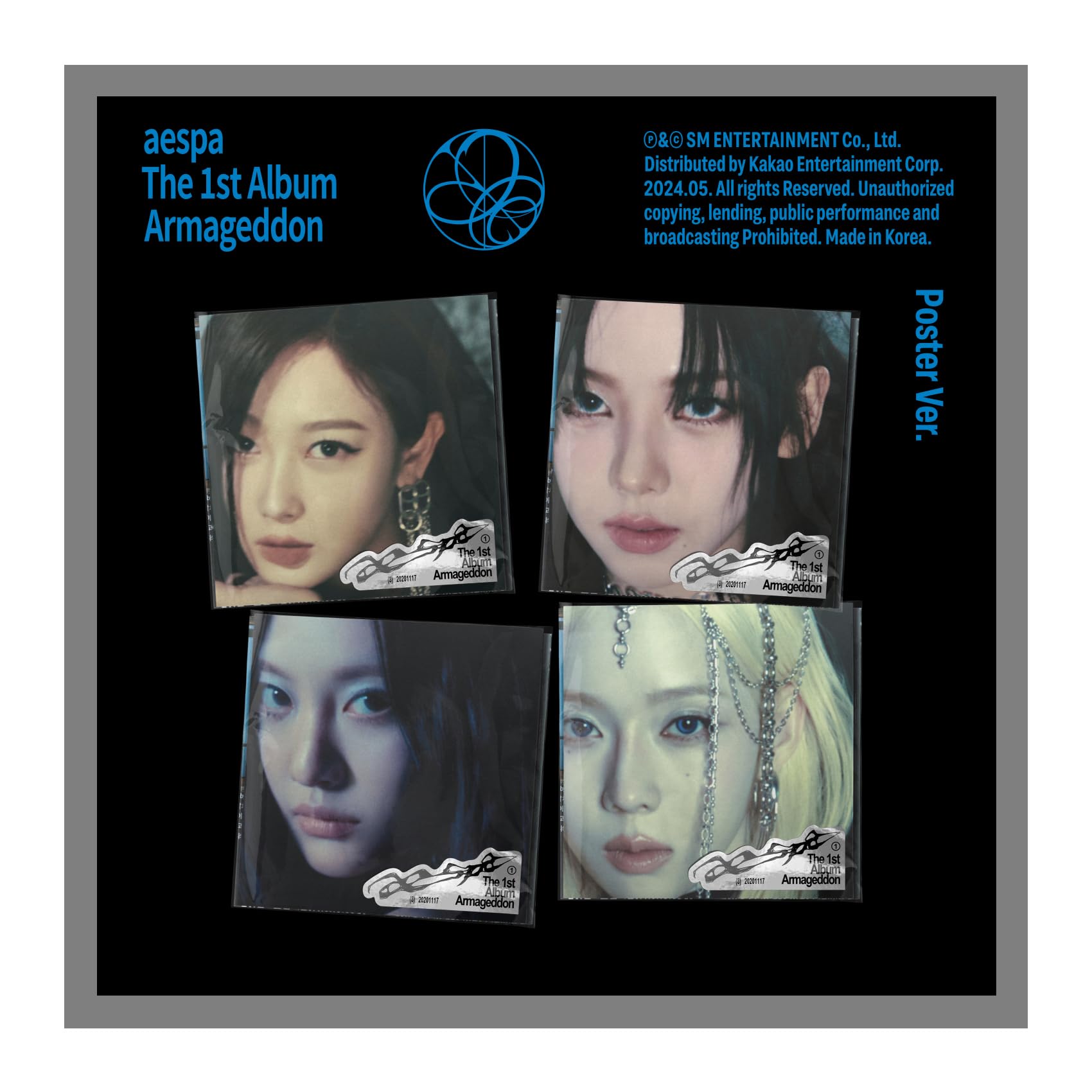 Amazon.co.jp: aespa Armageddon 1st Album Contents+Tracking Sealed