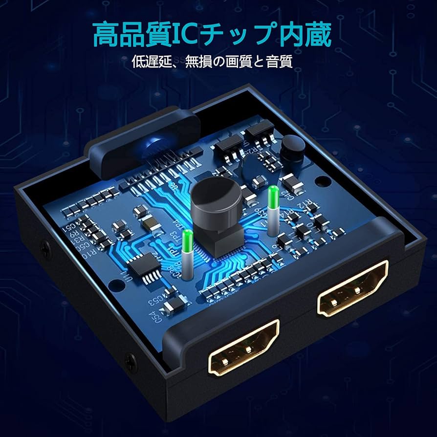 Amazon | HDMI切替器 HDMI分配器 2入力1出力/1入力2出力 Deear 双向