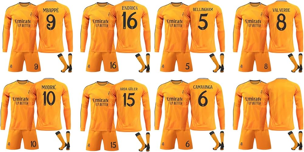 16/17 レアル・マドリード アウェイ 14番 カゼミーロ 長袖