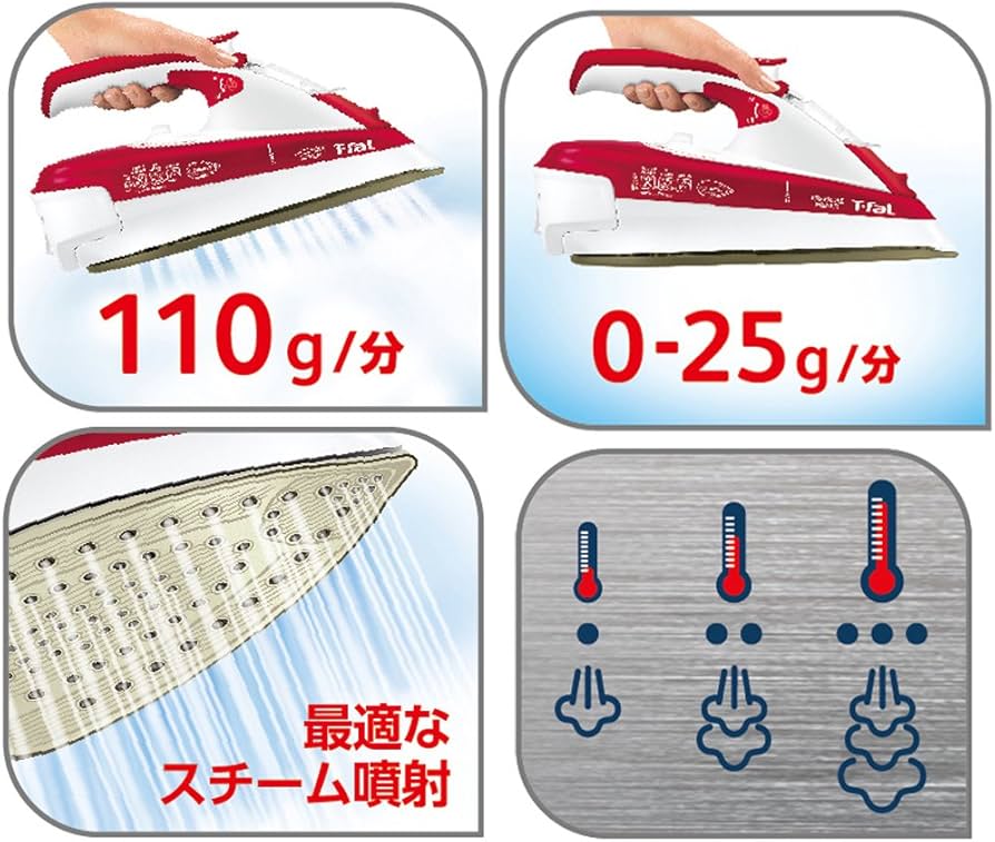 Amazon | ティファール スチームアイロン 「フリームーブ パワー